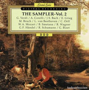 CD de Música: The Sampler - Vol. 2. Verdi. Corelli. Bach. Bruch. Beethoven, etc. CD